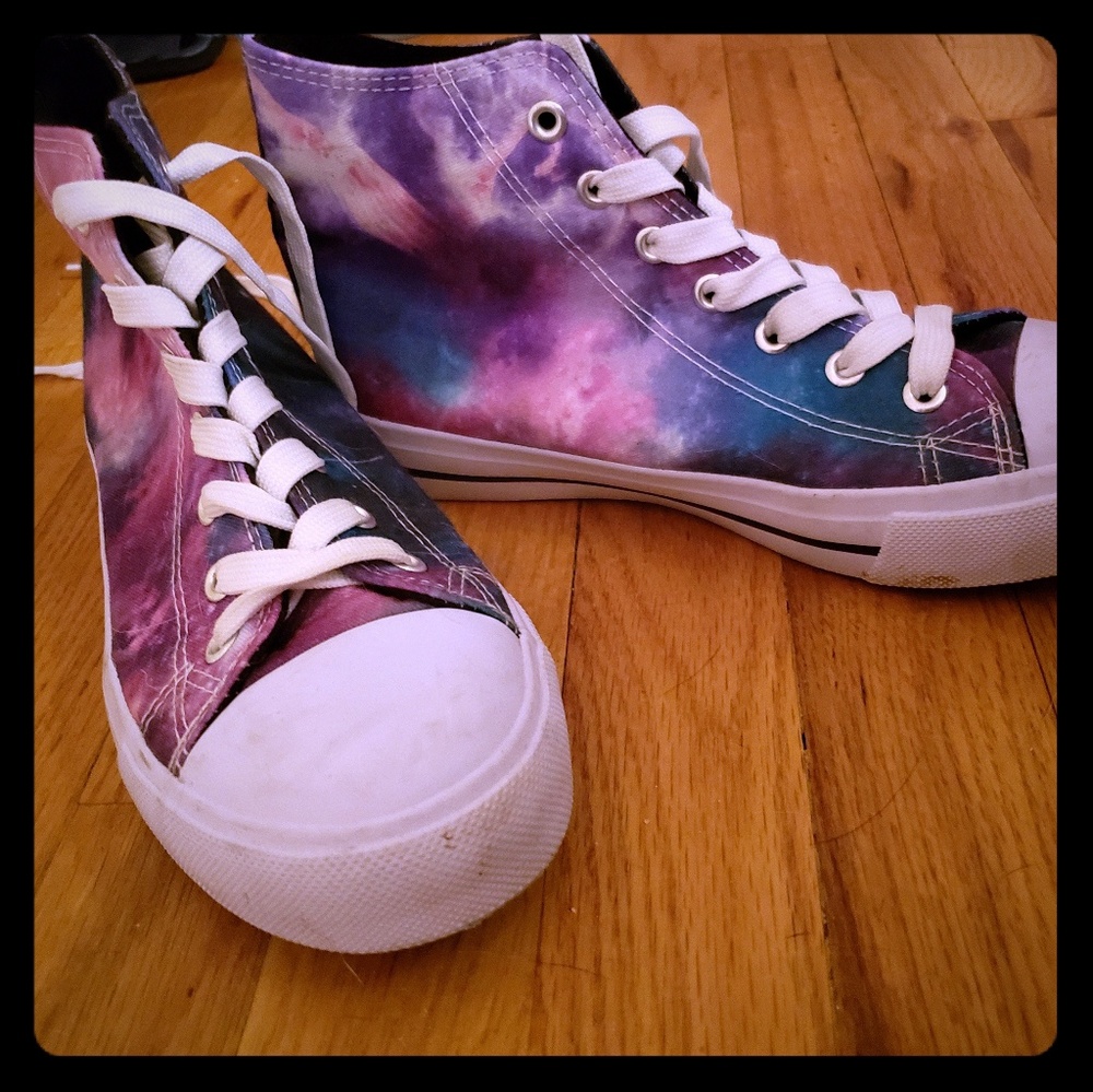 Hot Topic Galaxy Shoes